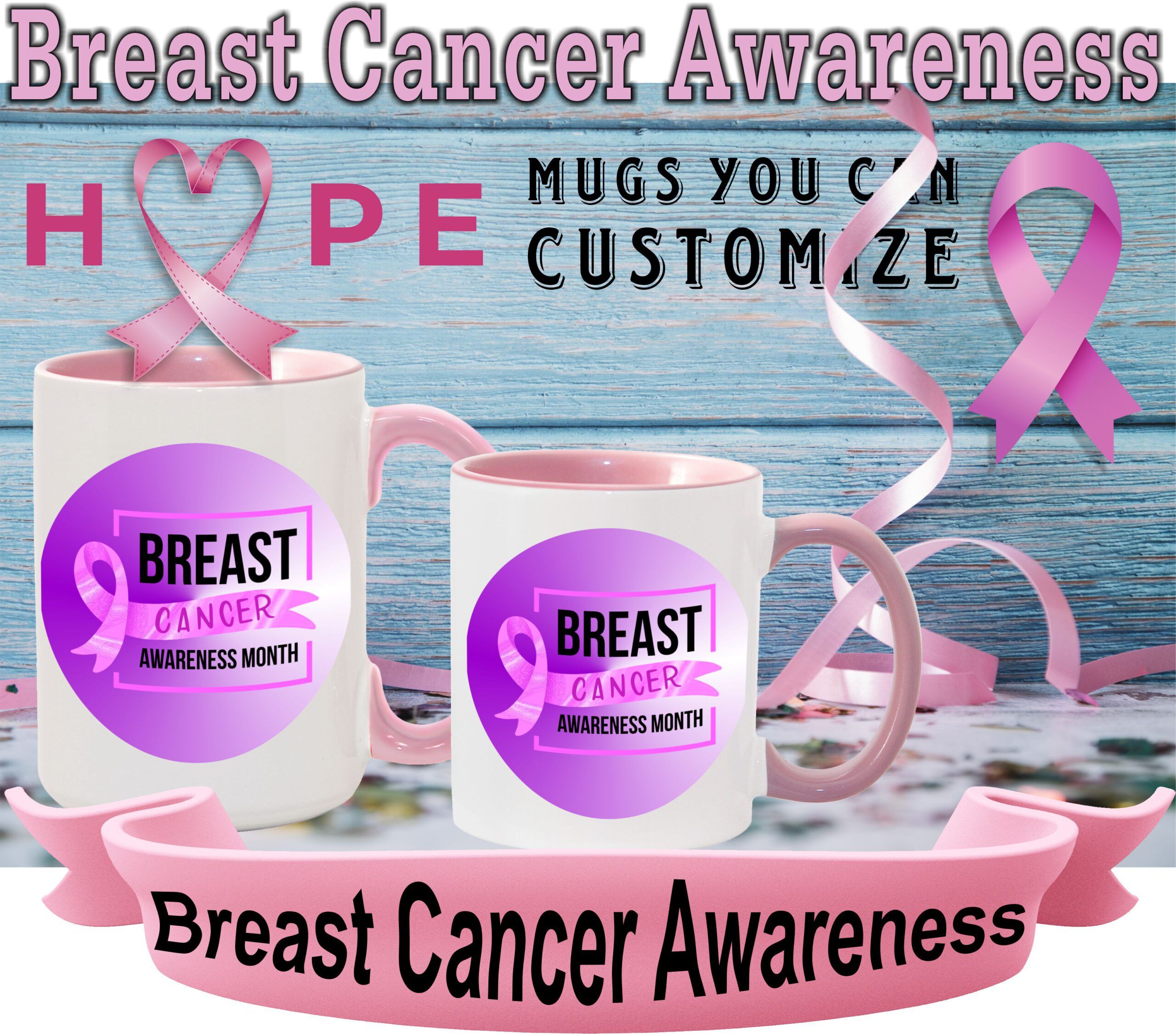 Breast Cancer Mug Group