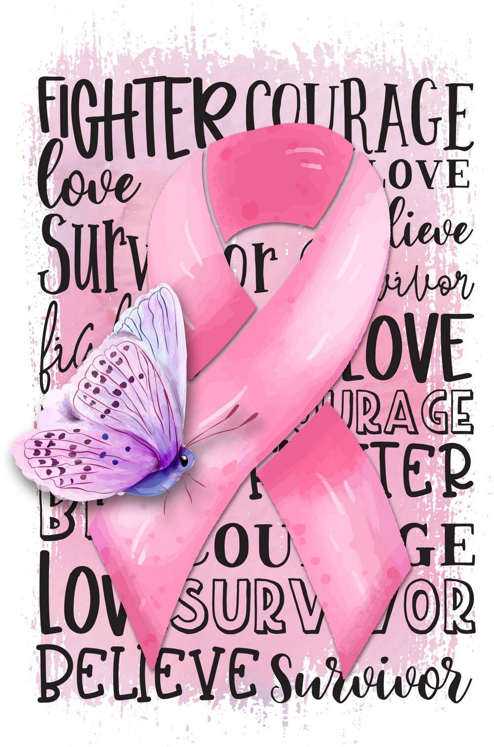 Butterfly And Ribbon