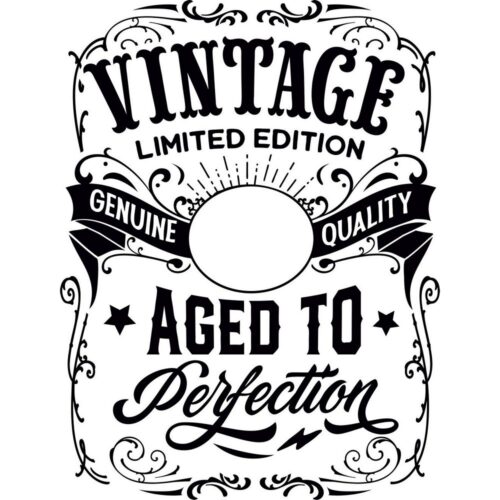 Vintage fill in the blank