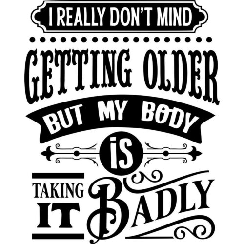 Getting older humor mugs