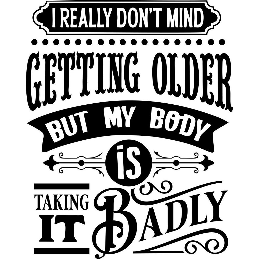 Getting older humor mugs