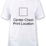 4x4 Center chest shirt