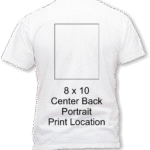 8 x 10 Back Portrait