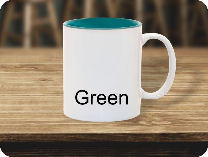 Green mug