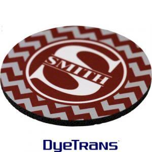 Neoprene Rubber Coaster Custom Printed