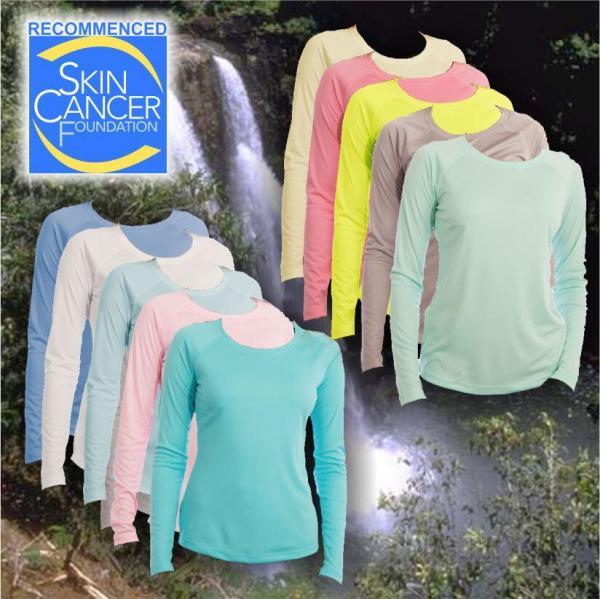 Ladies color long sleeve shirts