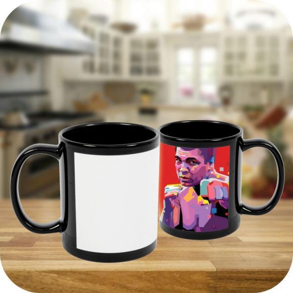 Black Photo Mug