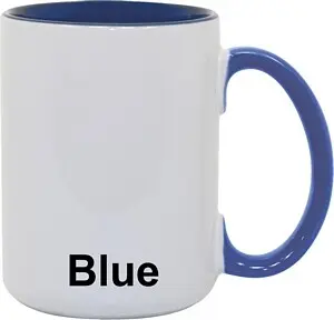 Cobalt Blue inner and handle mug