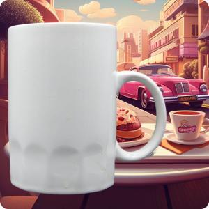 Root beer mug for custom printing