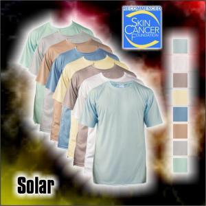 Solar UV protecting t-shirts