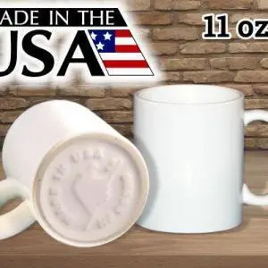 11oz Made in America coffee mug