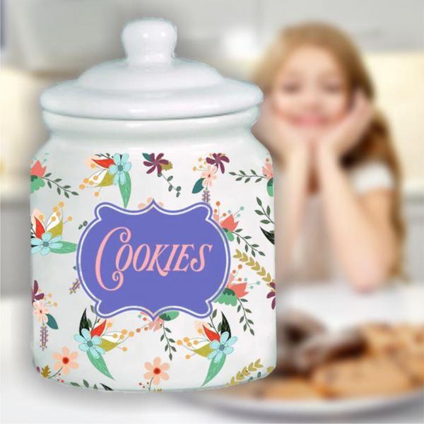 Custom printed cookie jar