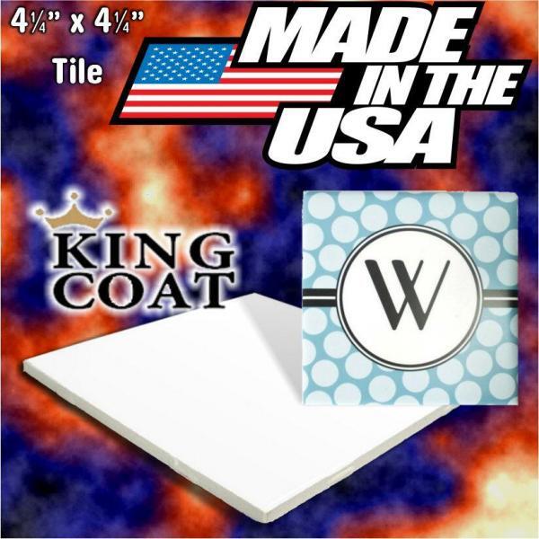 4.25" x 4.25" Made in USA ceramic photo tile