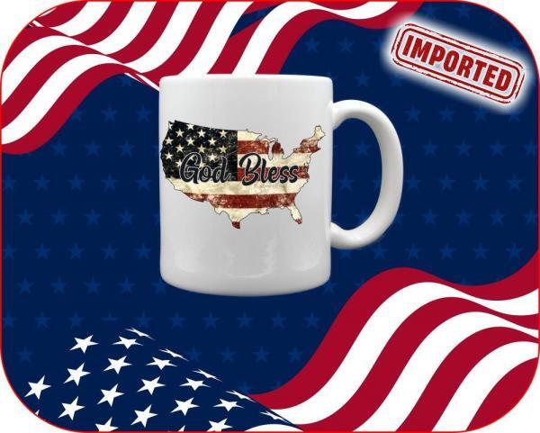 God Bless USA Vintage Flag - Image 7