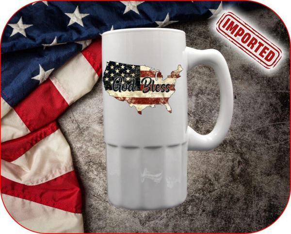 God Bless USA Vintage Flag - Image 9
