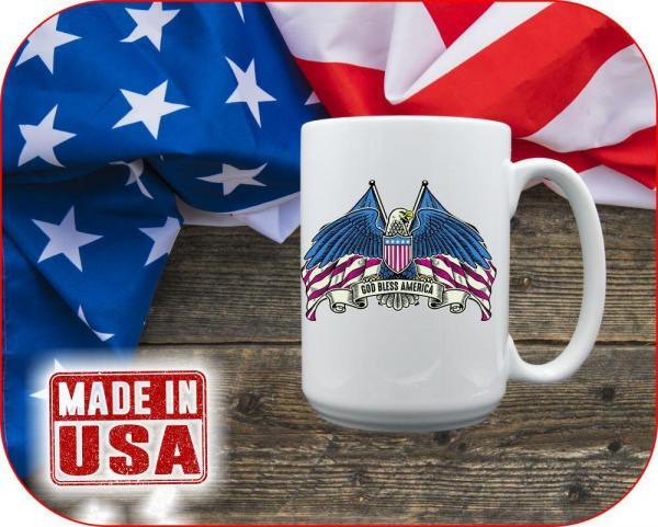 God Bless Eagle Shield - Image 3