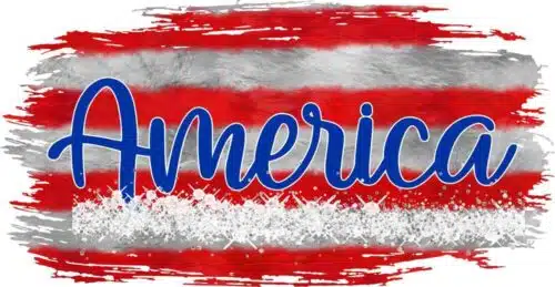 America & flag