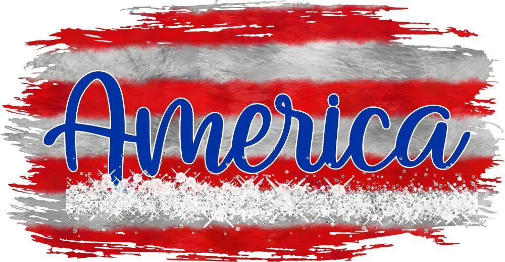 America & flag