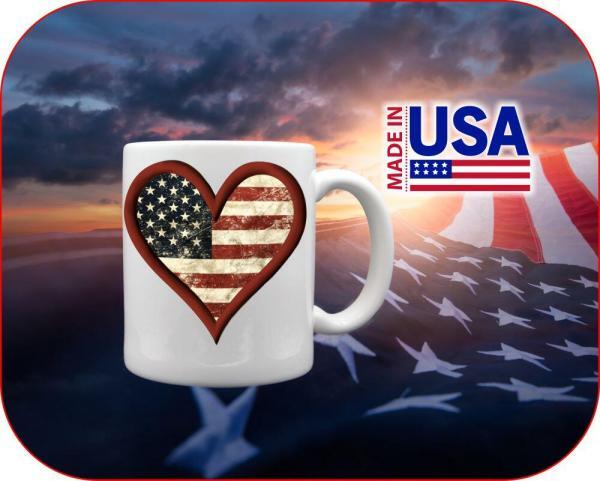 Vintage Heart Flag - Image 3