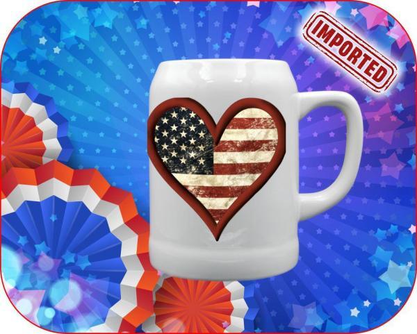 Vintage Heart Flag - Image 10