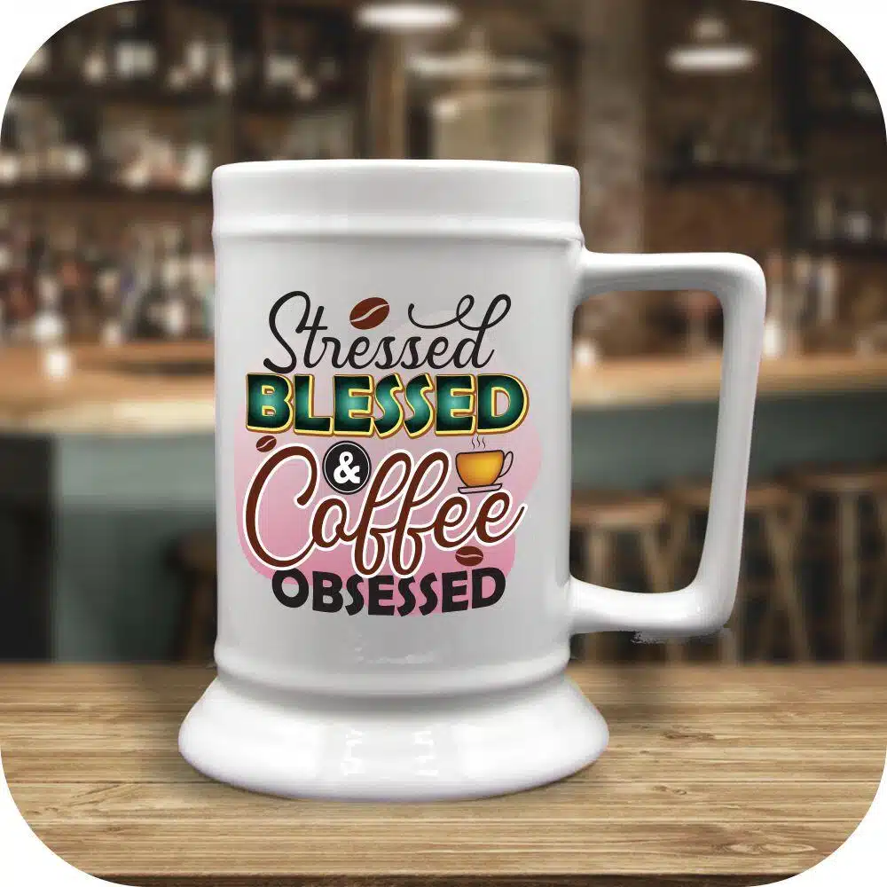 Stressed Blessed And Coffee Obsessed - Image 4
