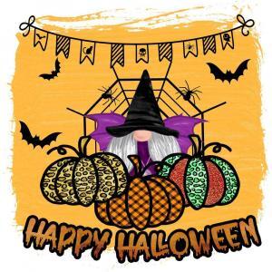 Happy Halloween with Gnomes