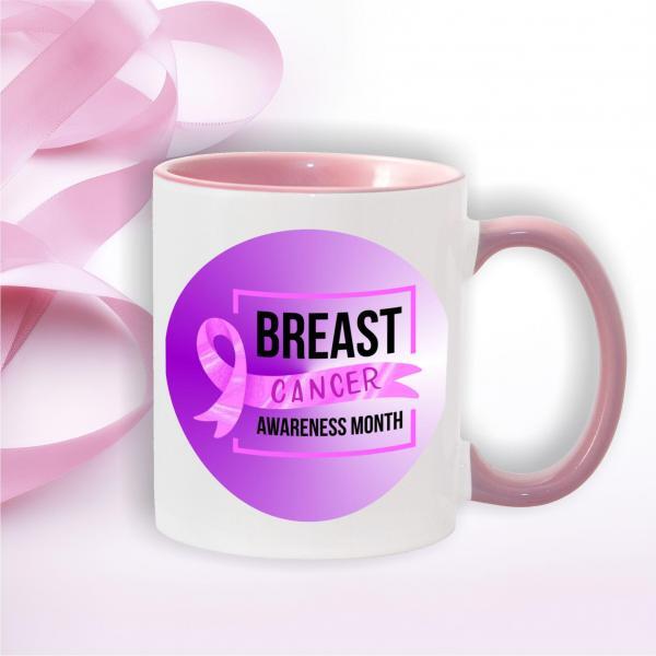 Breast Cancer 11oz pink Mug