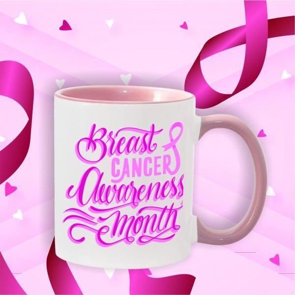 11oz Breast cancer Awareness Month