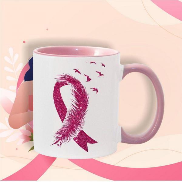 Feather Pink Ribbon - Image 4