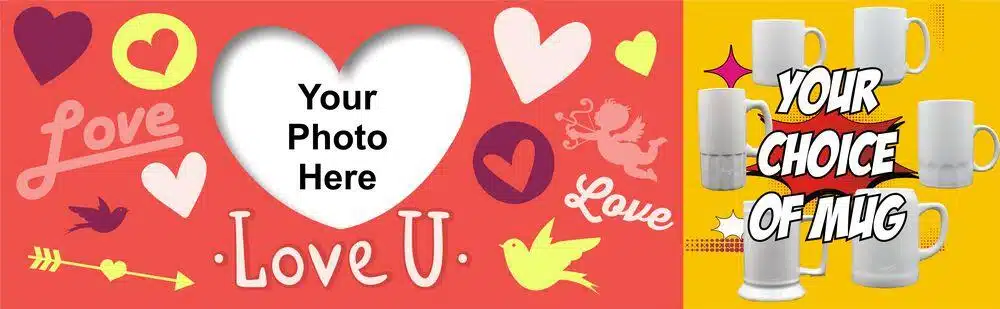 I I love you mug
