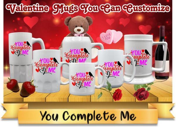 Group Love Quotes | You Complete Me mugs