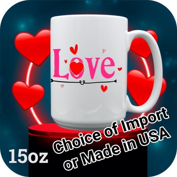 15oz Love Coffee mug