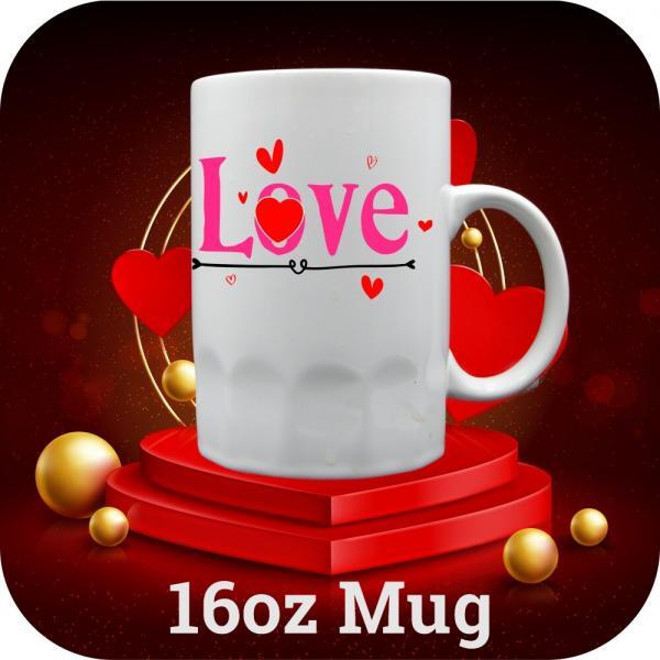 16oz Love root beer mug