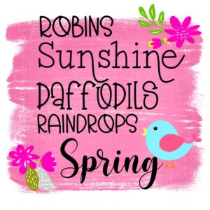 Signs of Spring