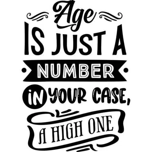 Age is just a number