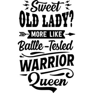Sweet old lady? humor