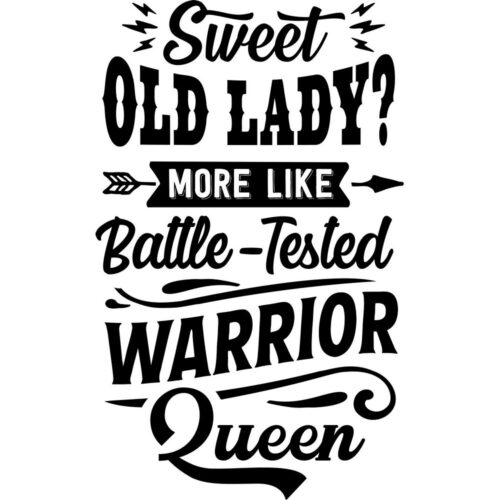 Sweet old lady? humor