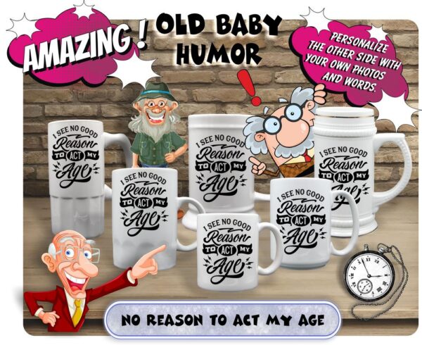 I See No Good Reason | Fun Mugs - Image 2