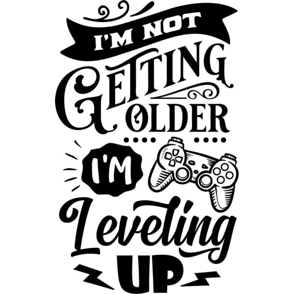 Not getting older, leveling up