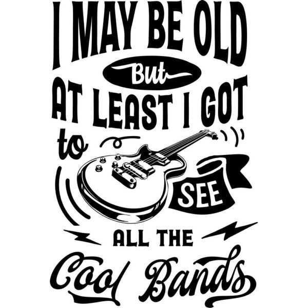 I got to see all the cool bands print