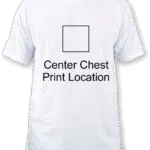 4x4 Center chest shirt