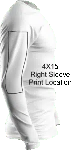 4x15 right long sleeve print area