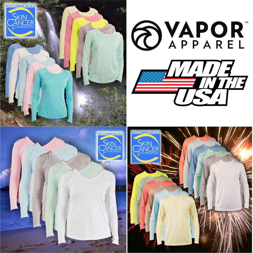 Vapor Brand Made in USA Long sleeve photo shirt group image