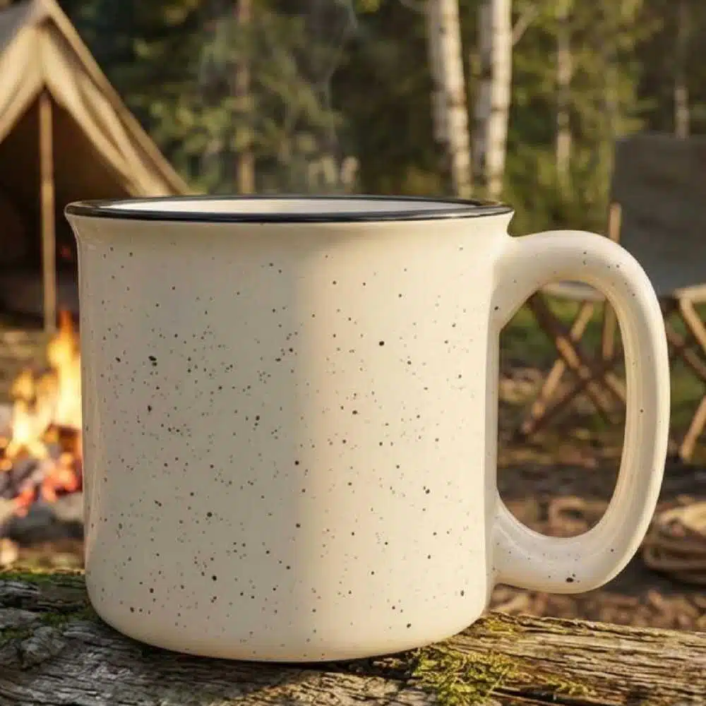 Blank Speckled camp mug