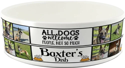 Custom Printed personalized Dog Bowl
